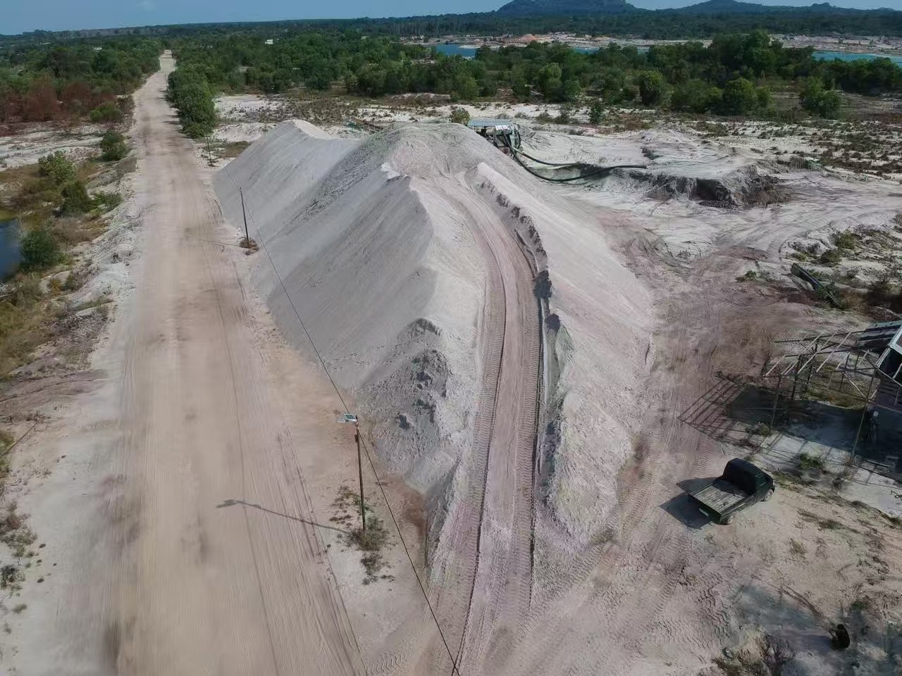 Sand Stockpile